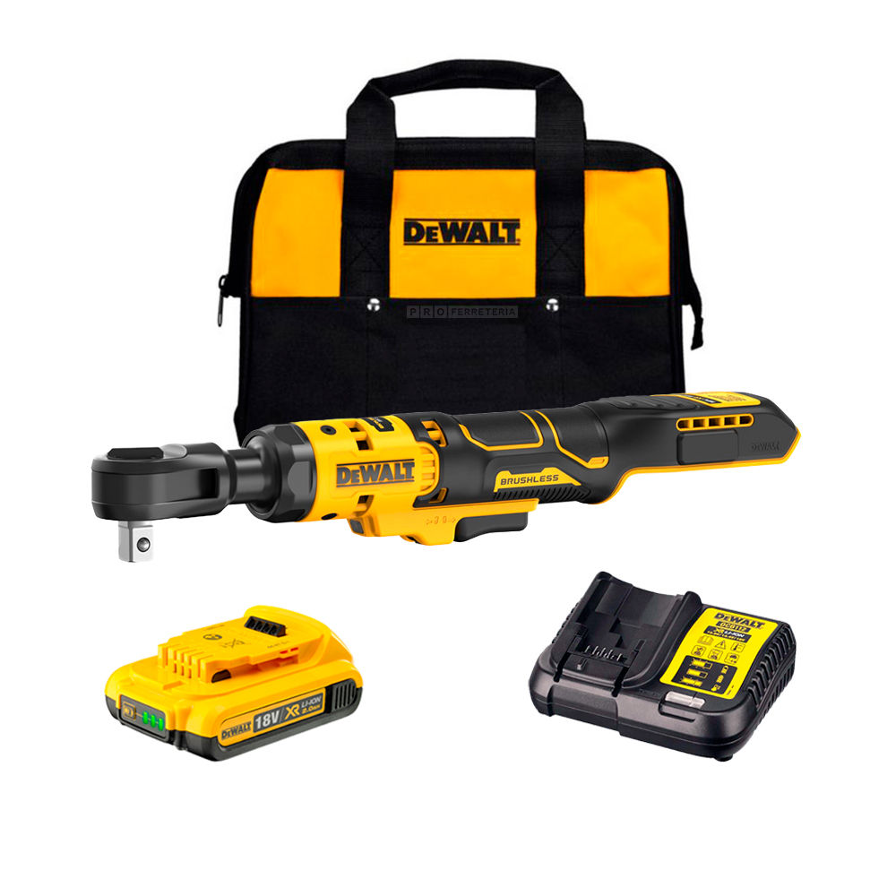 Cheie cu acumulator cu clichet DeWalt 18v XR DCF512D1