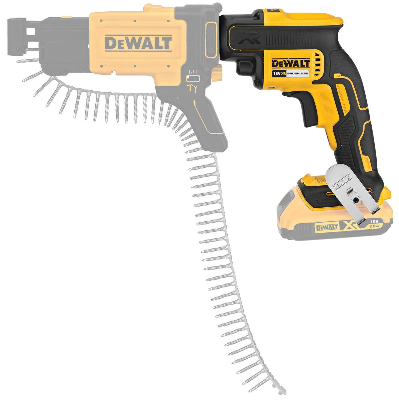 Șurubelnță fără perii cu acumulator DEWALT DCF620N