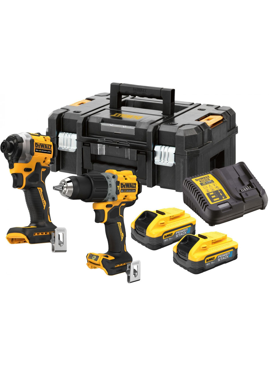 Set de unelte DeWALT DCK2050H2T (DCD805+DCF850)
