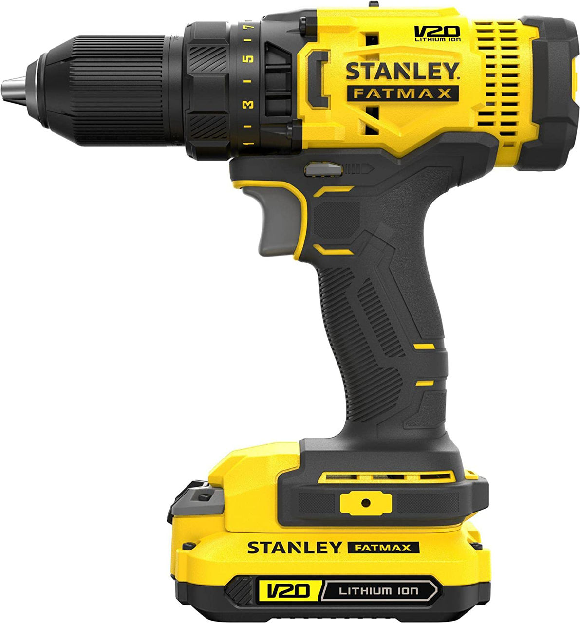 Masina de gaurit si insurubat cu acum. Stanley FATMAX SFMCD700C2K-QW