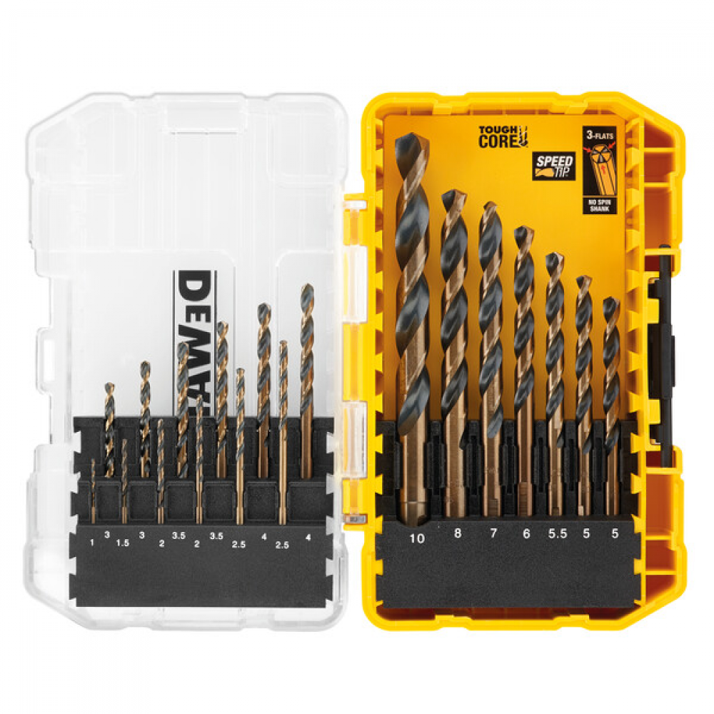 Set de burghie p/u metal Black&Gold 21pcs DT70755-QZ