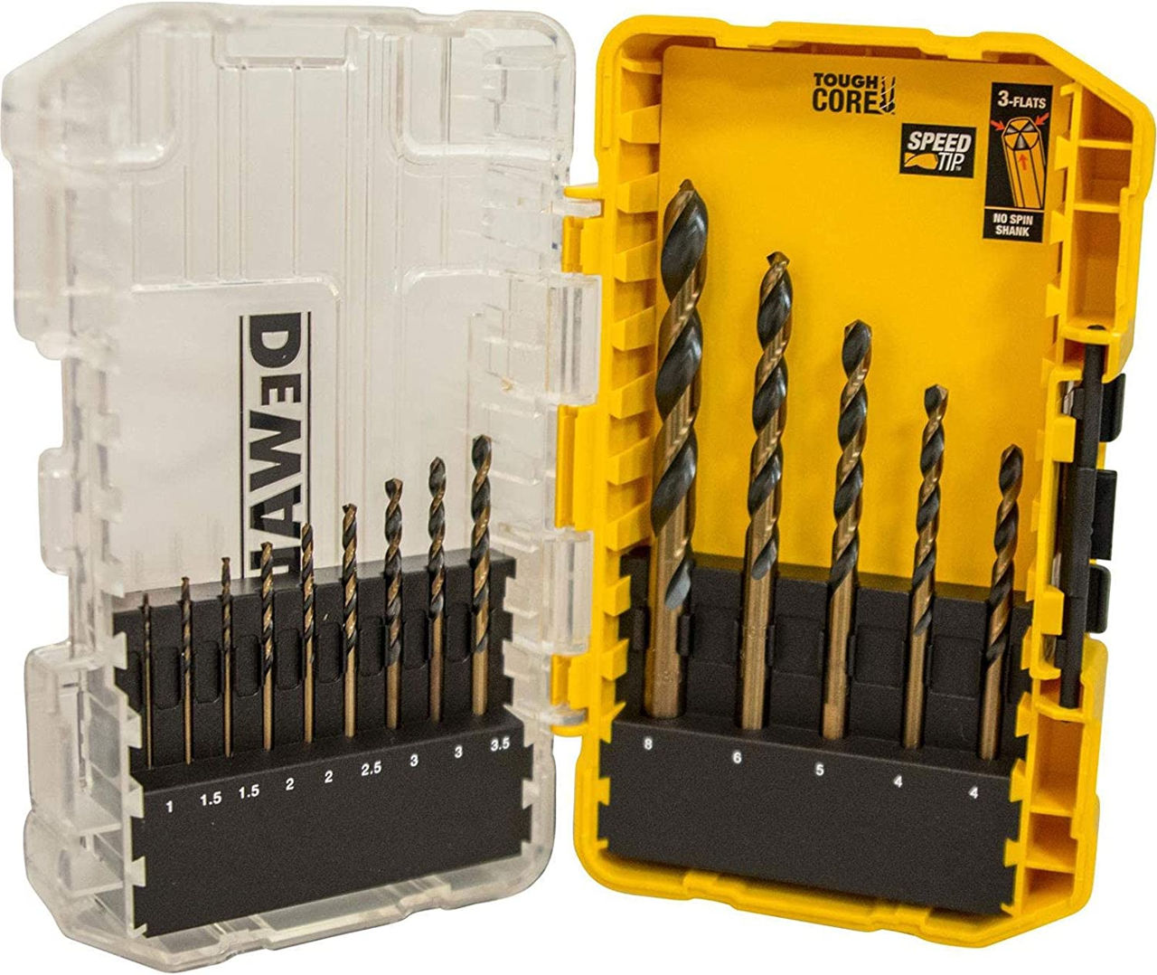 Set de burghie p/u metal Black&Gold DeWALT  14pcs DT70727-QZ