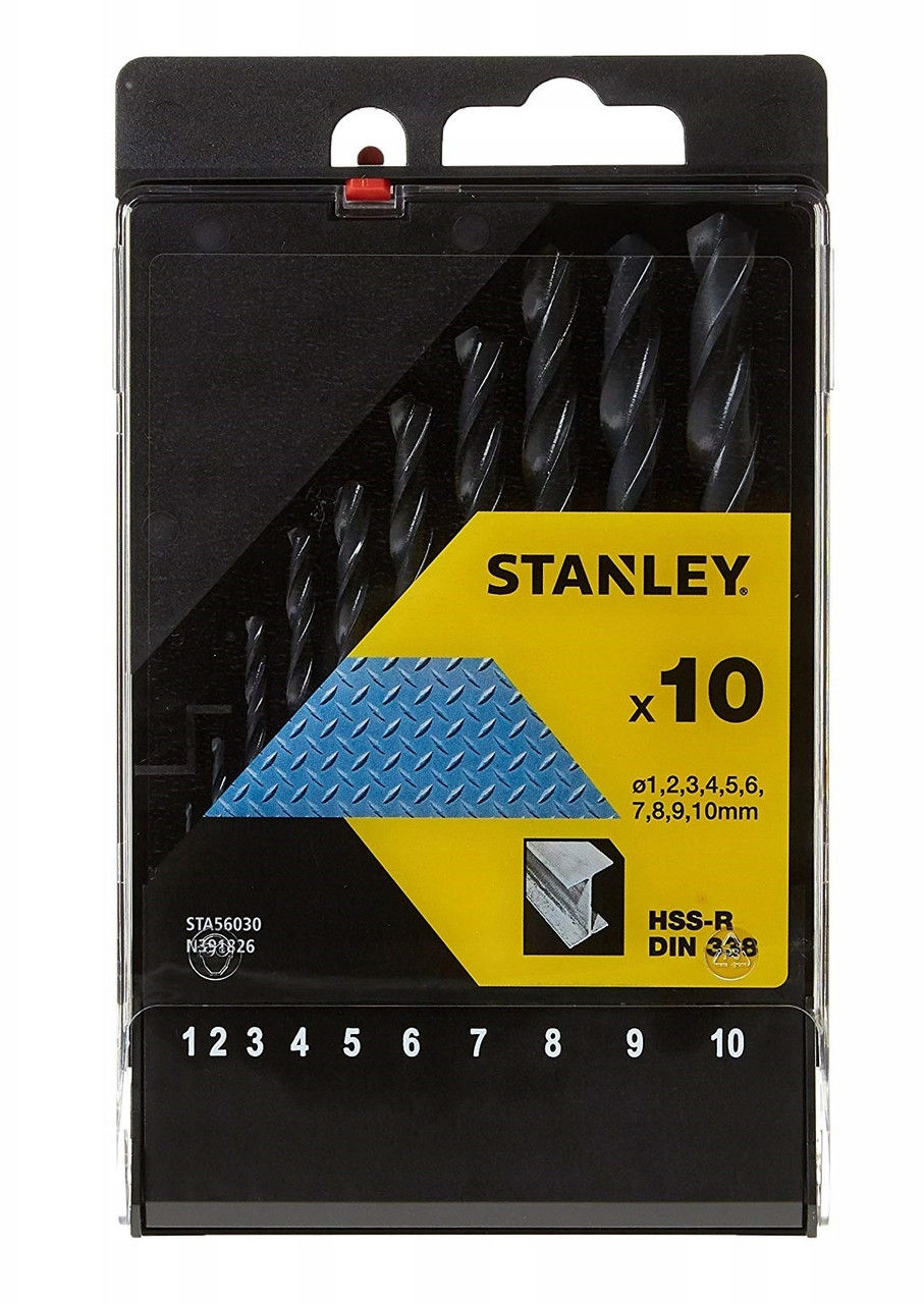 Set burgie metal 10buc 1-10mm STA56030