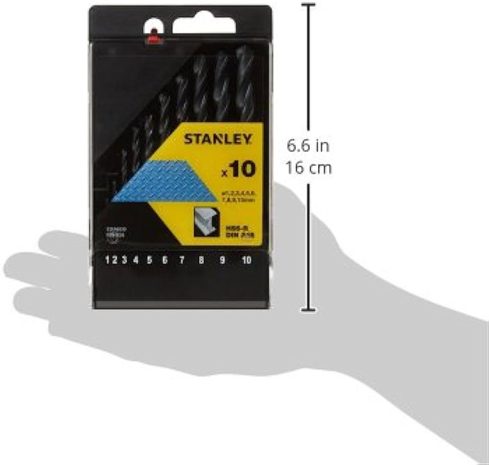 Set burgie metal 10buc 1-10mm STA56030