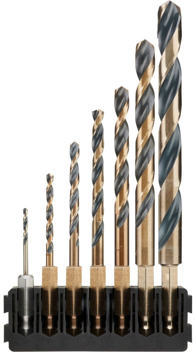 Cumpara  Biți - Set de burghie metalice 2-10mm hexagonal DeWA..