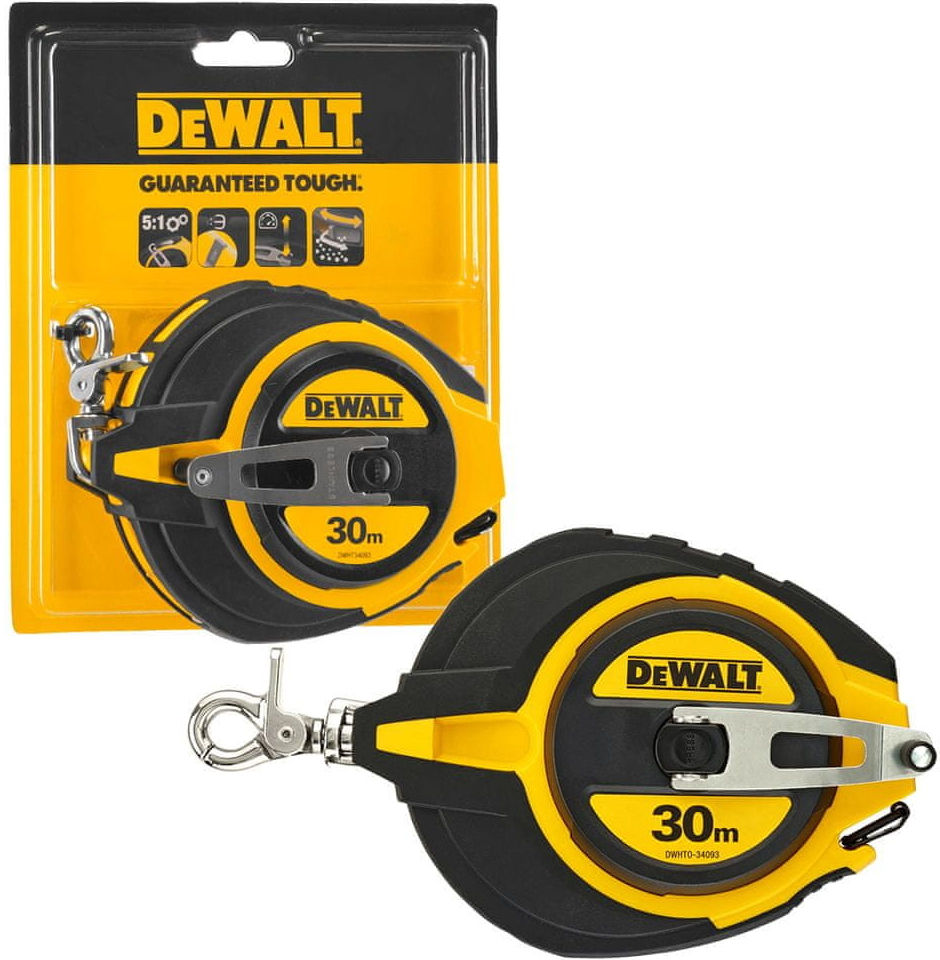 Banda de masurare 30m Dewalt DWHT0-34093