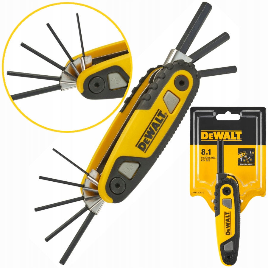Набор шестигранников Dewalt DWHT0-70263