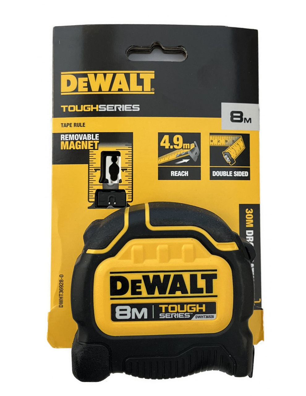 Banda de masurare 8m Dewalt DWHT36928-0