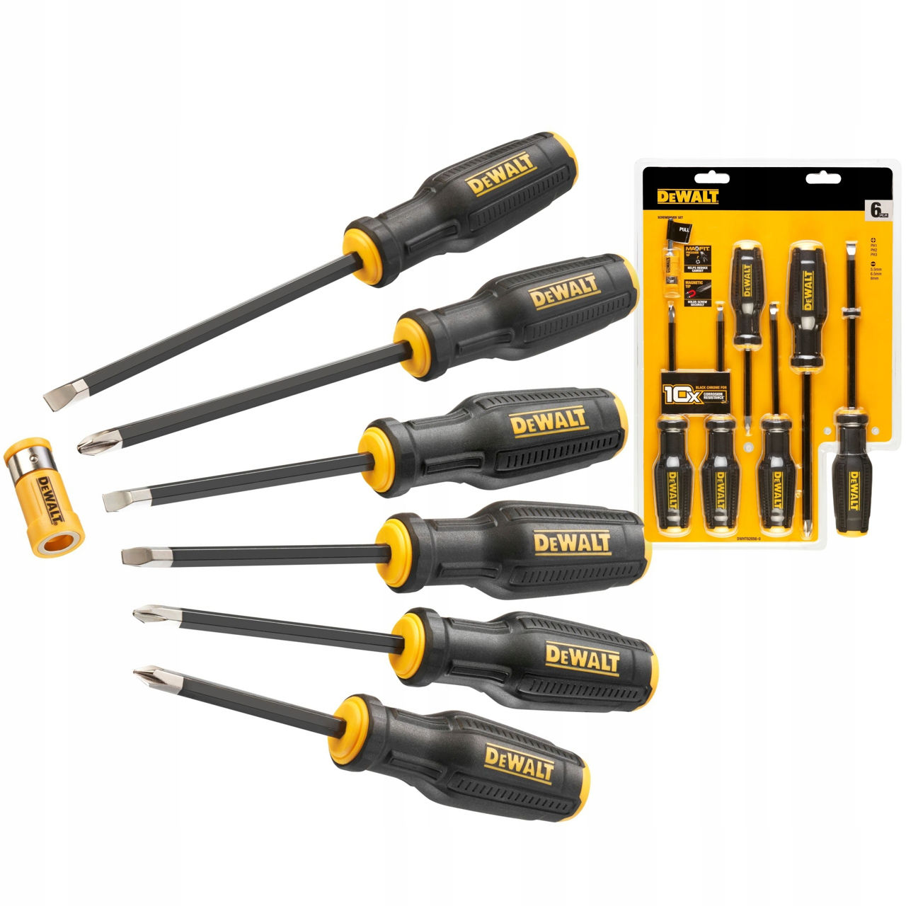 Set surubelinite 6pcs Dewalt DWHT62056-0